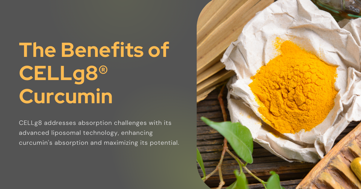 The benefits of cellg8 curcumin